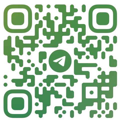 QR code that opens a Telegram chat with @BOXBOYZ202